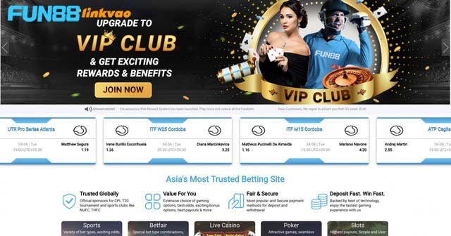 Ưu đãi hấp dẫn khi tham gia vào chương trình khuyến mại thành viên VIP Fun88