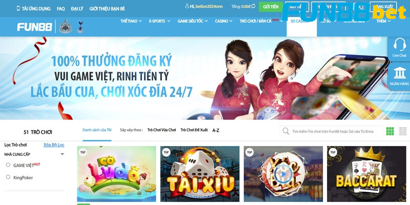 Điều kiện rút tiền Fun88 khuyến mãi cược thủ cần nắm