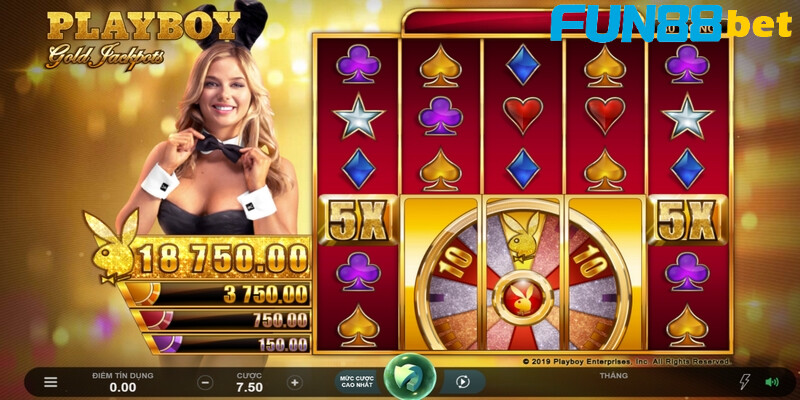 Tham gia quay jackpot trên Fun88 nhận thưởng cực cao