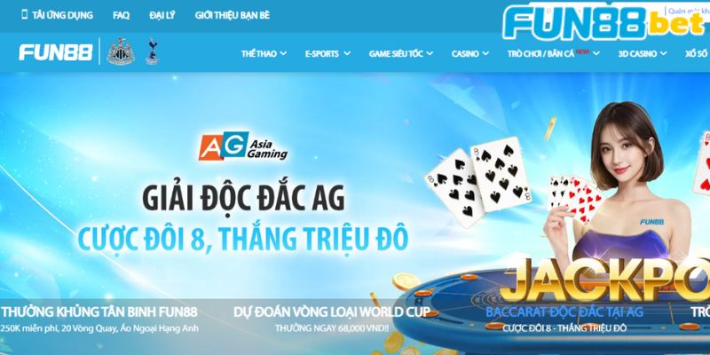 Một số thông tin về đại lý Fun88