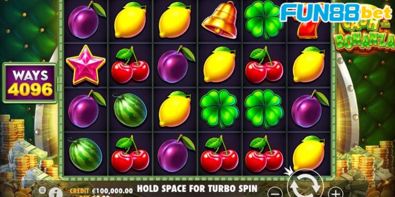 Các tính năng cơ bản có trong game Slot Cash Bonanza