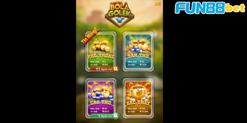 Hướng dẫn quy trình tham gia cược Bola Golek tại Fun88